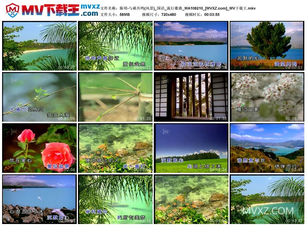 陈明-与谁共鸣(风景)_国语_流行歌曲_MA108210